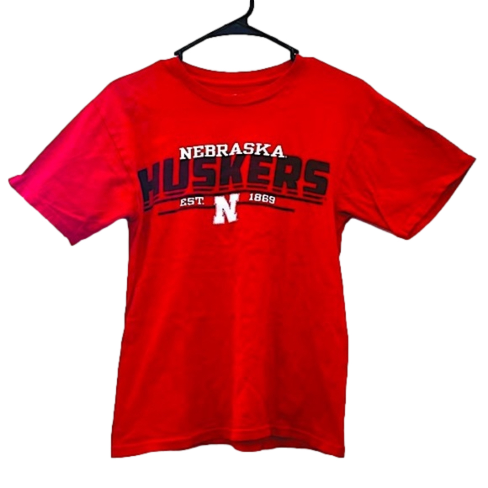 BLUE 84 Red “Nebraska Huskers” T-Shirt